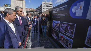 AK Parti'den, İsrail'in Gazze'deki soykırımının 1. yılına ilişkin sergi