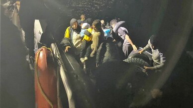 Balıkesir açıklarında 39 düzensiz göçmen yakalandı