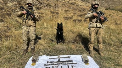 Bitlis kırsalında mühimmat ele geçirildi