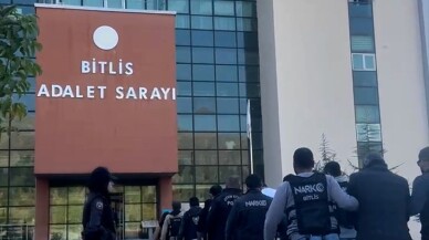 Bitlis ve Burdur'daki uyuşturucu operasyonlarında yakalanan 9 şüpheli tutuklandı