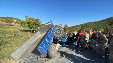 Bitlis'te traktörün devrilmesi sonucu 1 kişi öldü