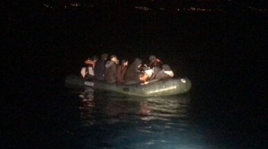 Çanakkale Ayvacık açıklarında 22 düzensiz göçmen kurtarıldı