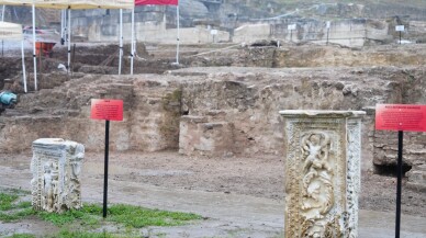 Düzce'deki antik kentte künk sistemleri ve kilise kalıntısına rastlandı