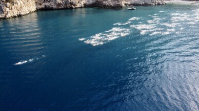 Fethiye'de Kelebekler Vadisi-Ölüdeniz Açık Su Yüzme Yarışı yapıldı