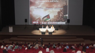 Gaziantep'te "Filistin ile dayanışma gecesi" düzenlendi