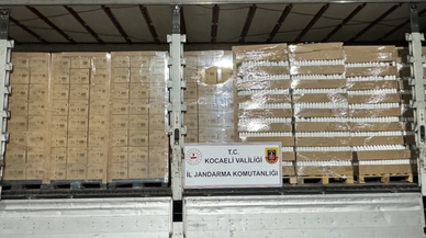 Kocaeli'de 104 bin 665 kutu sahte şampuan ele geçirildi