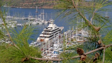 Lüks yat "Alaiya" Fethiye'de