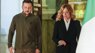 Meloni ve Zelenskiy, Roma'da Ukrayna'nın "Zafer Planı"nı görüştü