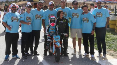 Minik motosikletçi Zayn Sofuoğlu'nun hedefi babası gibi dünya şampiyonluğu