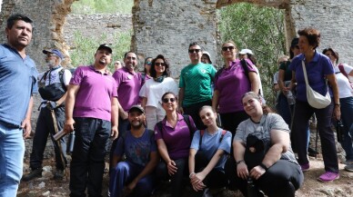 Muğla'da Değirmendere Kanyonu'nun tanıtımı için doğa yürüyüşü düzenlendi
