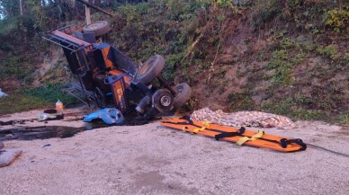 Ordu'da tarım aracının devrildiği kazada 1 çocuk öldü, 3 çocuk yaralandı