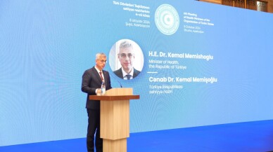 Sağlık Bakanı Memişoğlu, TDT 4. Sağlık Bakanları Toplantısı'nda konuştu