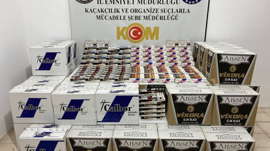 Samsun'da 350 bin makaron ele geçirildi