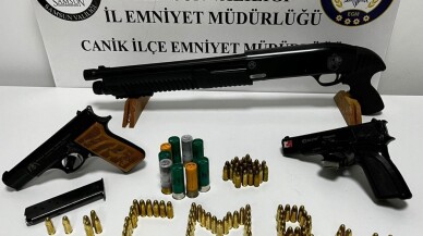 Samsun'da silah ticareti yapan 2 şüpheli yakalandı