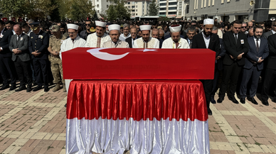 Şehit Piyade Sözleşmeli Er Sefer Alan için Elazığ'da tören düzenlendi