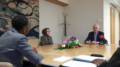 TBMM Başkanı Kurtulmuş, PAB Başkanı Ackson ile görüştü