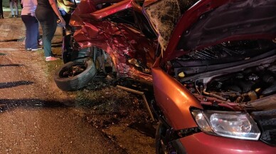 Tekirdağ'da iki otomobil çarpıştı: 3 ölü, 1  yaralı