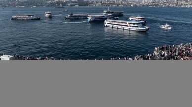 Üsküdar Meydanı'nda Gazze'ye destek mitingi düzenlendi