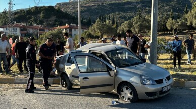 Aydın'daki trafik kazasında 1 kişi öldü, 2 kişi yaralandı