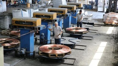 Türkiye'de bakır kullanımının 2030 yılında 20 bin tona ulaşması öngörülüyor