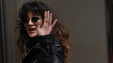 Berrak Tüzünataç sportif tarzıyla dikkat çekti