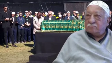 Tekbir yasaklandı İncil okundu! FETÖ elebaşı vatansız gömüldü