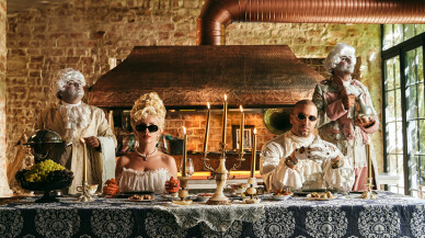 Kebap salonunu Paris'e çevirdiler