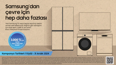 Samsung’un E-atık Toplama Kampanyası kapsamında hediye çeki kazanma fırsat