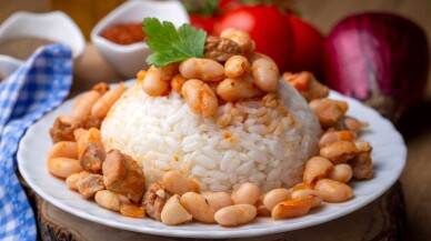 Birbirine aşık iki yemek: Kuru Fasülye ve Pilav