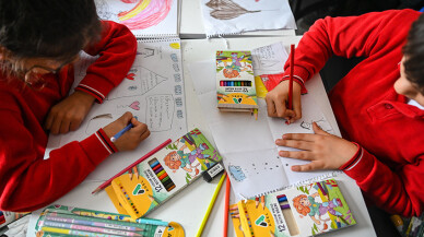 Adel/Faber-Castell ile çocukların hayalleri resme dönüştü