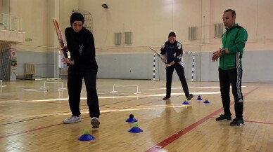 Amasya'da liseli kriket oyuncuları milli takım aday kadrosuna çağrıldı