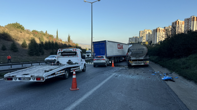 Anadolu Otoyolu'ndaki zincirleme trafik kazasında 5 kişi yaralandı