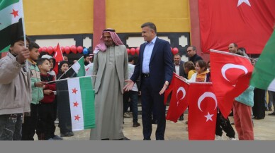 Barış Pınarı Harekatı bölgesinde bir okul daha onarılarak eğitime açıldı