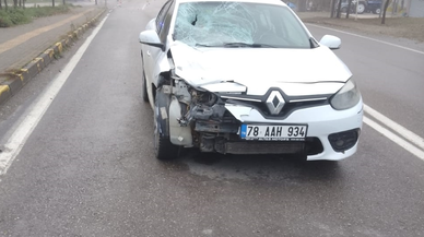 Bartın'da otomobilin çarptığı yaya öldü