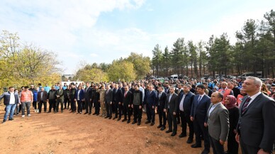 Gaziantep ve çevre illerde fidanlar toprakla buluşturuldu