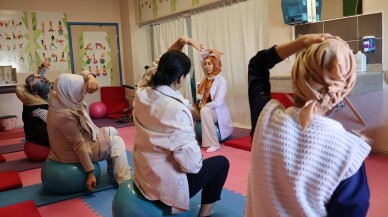 Gebe okulu İran ve Nahçıvan'dan anne adaylarına da hizmet veriyor