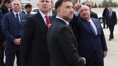 İngiltere Savunma Bakanı Healey'den TUSAŞ'a ziyaret