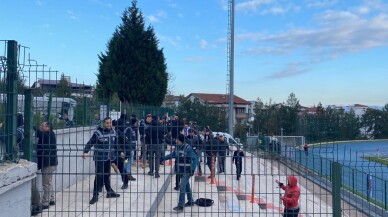 Karabük'te amatör maç sonrası gerginlik yaşandı