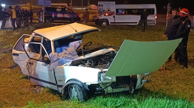 Sakarya'da karı kocanın öldüğü kazaya karışan otomobilin sürücüsü tutuklandı