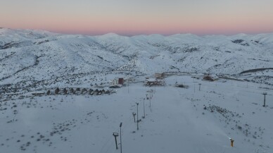 Sivas'ta bulunan Yıldız Dağı'nda kayak sezonu başlıyor