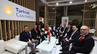 Fuarda Türk kozmetik sektörüne büyük ilgi