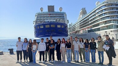 Bodrum Cruise Port’tan gençlere denizcilik ve çevre eğitimi