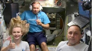 Uzayda çekilen ilk film Çağrı özel gösterimde