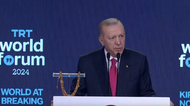 Cumhurbaşkanı Erdoğan, konuşmasını kesen protestocuya haddini bildirdi