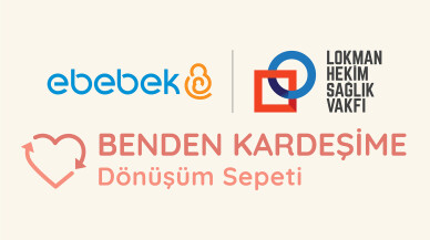 ebebek dönüştürmeye ve paylaşmaya devam ediyor