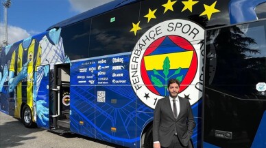 Fenerbahçe yeni otobüsünü teslim aldı