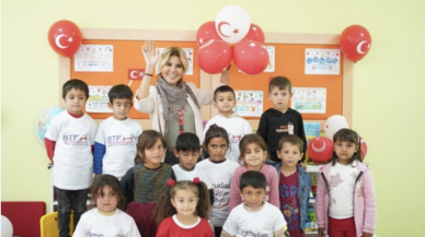 Gülben Ergen 55. anaokulunu Siverek'te açtı