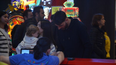 Günay Güvenç doyasıya eğlendi