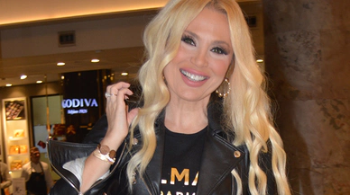 Lerzan Mutlu'nun keyfi yerinde