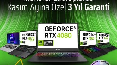 Yüksek performans laptoplar teknolojiseverleri bekliyor